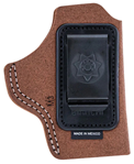 29372 Bianchi 10382 6 Holster Size 02 IWB Style made of Leather with Tan Finish & Belt