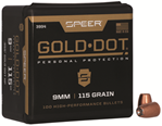 Cci/speer 29654 3994 SPR GOLD DOT .355 115GR HP 100CT