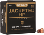 Cci/speer 29662 Speer 4013 Handgun  38 Cal .357 125 gr Jacketed Hollow Point (JHP) 100 Per Box
