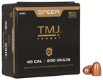 Cci/speer 29691 Speer 4480 TMJ  .45 Cal .451 230 gr Total Metal Jacket (TMJ) 100 Per Box