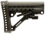 Promag 29711 Archangel AA120 Heavy Duty Buttstock  Black Synthetic 6 Position M4 AR-15, AR-10