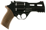 RHINO Chiappa Firearms 340165 Rhino 40DS 9mm Luger 4" 6 Round Black Walnut Grip