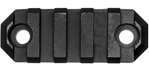 Grovtec Usa Inc 30188 Grovtec US Inc GTSW236 Picatinny Rail M-LOK Rifle AR-Platform 2.20" 5 Slot Black