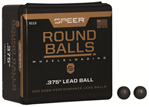 Cci/speer 30519 Speer 5113 Lead Balls  36 Cal .375 Dia 79 GR 100 Per Box