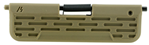 Strike Industri 30956 Strike ARUDCE0322 Ultimate Dust Cover Capsule AR-15, M4, M16 Flat Dark Earth Pol