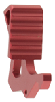 Strike Industri 30969 Strike ARLATCHRED Charging Handle Extended Latch Red Aluminum AR-Platform
