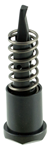 Strike Industri 30978 Strike ARFABK AR Forward Assist Carbon Steel Black with Hex Design