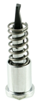 Strike Industri 30980 Strike ARFACC AR Forward Assist Carbon Steel Chrome Coat with Hex Design