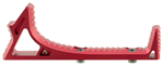 Strike Industri 31052 Strike LINKCFGRED Link Curved ForeGrip AR-Platform Red Aluminum