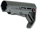 Strike Industri 31101 Strike STRIKEESMOD MOD1 Mil-Spec Red Accent Black Synthetic for AR-15, M16