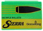 Sierra Bullets 31403 Sierra 1728 GameKing  6.5 Creedmoor .264 130 gr Hollow Point Boat-Tail (HPBT) 10