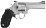 Taurus 2627049 627 Std 357 RemMag 4" Ported 7rd Fixed Sight Ribber Grip Matte SS