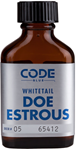 32100 Code Blue OA1001 Whitetail  Deer Attractant Doe Estrous Urine 1 oz