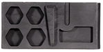 Aim Sports Inc 33017 Aim Sports ATLVB Lower Vise Block  AR-15 Polymer