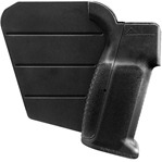 Aim Sports Inc 33023 Aim Sports PJFARG Featureless Grip *CA Compliant Made of Polymer With Black Fini