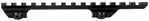 Aim Sports Inc 33034 Aim Sports MRB005 See-Thru Scope Mount Black Anodized Ruger Mini-14/30 Rifle Alu