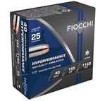 Fiocchi Ammunit 33370 Fiocchi 40XTP25 40S&W 155GR XTP HP 25Box/20Case