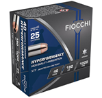 Fiocchi Ammunit 33371 Fiocchi 40XTPB25 40S&W 180GR XTP HP 25Box/20Case