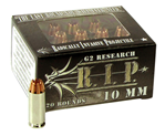 G2 Research Inc 345 G2 Research RIP 10MM R.I.P  10mm Auto 115 gr Hollow Point (HP) 20 Bx/ 25 Cs
