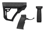 3472 Daniel Defense 2810206145006 Collapsible Buttstock Pistol Grip/Vertical Foregrip