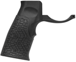 3481 Daniel Defense 2107105177006 Pistol Grip  Made of Polymer With Black Textured Fi
