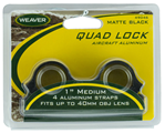 35039 Weaver Mounts 49046 Quad-Lock Rings Quad Lock Medium 1" Diameter Natural