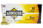 Armscor 35277 FAC9-2N ARMSCOR 9MM 115GR FMJ 50/1000