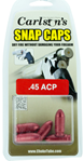 Carlsons 35392 Carlson's Choke Tubes 00062 Snap Cap  45 ACP Aluminum 5 Per Box