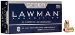 Cci/speer 35502 Speer Ammo 53979 Lawman  45 GAP 185 gr Total Metal Jacket (TMJ) 50 Bx/ 20 Cs