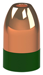 Cva/blackpowder 35769 PowerBelt Bullets AC1595 Copper  50 Cal Hollow Point 295 GR 15 Per Box