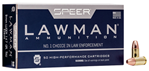 Cci/speer 36870 Speer 53620 Lawman 9mm Total Metal Jacket 147 GR 50Box/20Case