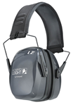 36905 Howard Leight R01525 Leightning Passive Earmuffs 27 dB Black/Gray