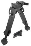 Lake City 37231 UTG TL-BP20Q-A Armored QD Bipod Black 6-8.5" Metal