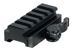 Lake City 37310 UTG Pro MNT-RSQD605 QD Lever Mount Adaptor and Riser Black Hardcoat Anodized AR-
