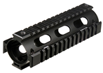 Lake City 37315 UTG Pro MTU001 AR15 Rifle Quad Rail Aluminum Black/Anodized