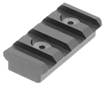 Lake City 37323 UTG Pro MTURS04S Keymod 4 Slot 1-Piece Base For AR-15 Picatinny Style Black Hard