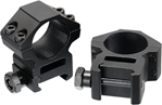 Lake City 37324 UTG RGWM25M4 Scope Ring Set Accushot For Rifle Picatinny/Weaver Medium 1" Tube B