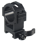 Lake City 37325 UTG RQ2W3224 Scope Ring Set Max Strength Quick Detach For Rifle Picatinny/Weaver