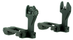 Strike Industri 37793 Strike SIDEWINDER Sidewinder BUIS Set Folding Black for AR-15