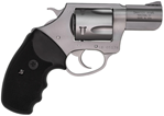 Charter Arms 73520 Mag Pug 357 RemMag 2" 5rd Black Rubber Grip SS