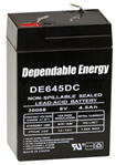 Gsm Outdoors 38875 American Hunter DE30052 HR Rechargeable Battery 6 Volt 4.5 mAh