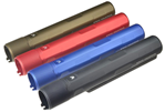 Strike Industri 39094 Strike ARARET7RED Advanced Receiver Extension  AR-15, AR-10 Red Anodized Aluminu