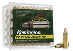 REMARMS 1700 REMINGTON YELLOW JACKET 22LR 33GR TC LEAD-HP 100RD 50BX/CS