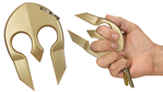 Ps Products 41280 SPARTAN-GL PS SPARTAN SELF DEFENSE KYCHN GLD