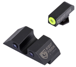 41452 Night Fision GLK001007YGZ OEM Replacement Perfect Dot Night Sight Set Square Tri