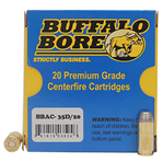 42252 Buffalo Bore Ammunition 35D/20 Pistol  460 Rowland 255 gr Hard Cast Flat Nose (H