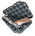 Mtm Molded Prod 42429 MTM Case-Gard 802C-40 Pocket Pistol Case made of Nylon with Black Finish & Foam