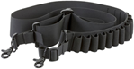 Aim Sports Inc 42450 Aim Sports DSBS1 Deluxe Sling made of Black Nylon Webbing with Bandolier Design