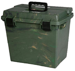 Mtm Molded Prod 42454 MTM Case-Gard SPUD7-09 Sportsmen's Plus Utility Dry Box Wild Camo Polypropylene