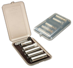 Mtm Molded Prod 42457 MTM Case-Gard CT6-41 Choke Tube Case  6 Chokes Polypropylene Clear Smoke
